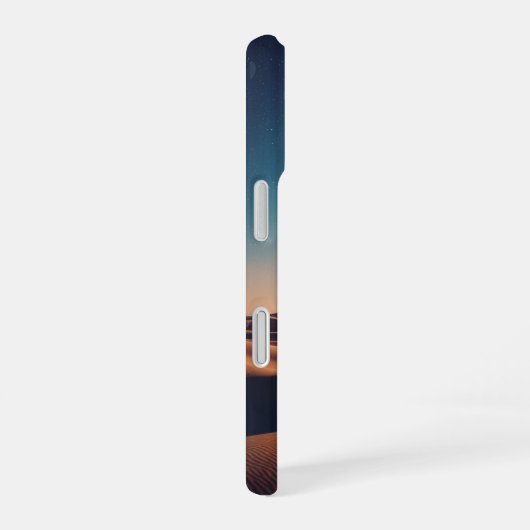 Tranquil Lunar Desert Scene iPhone 16ケース (右側面)