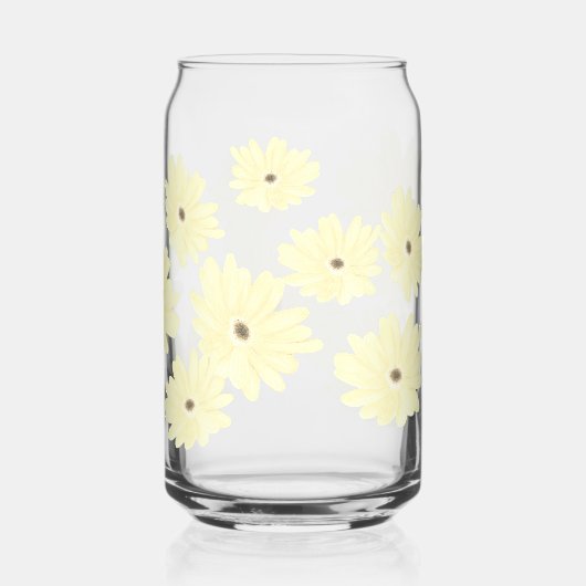 Tranquil Morning Yellow Flowers ガラス缶 (裏面)