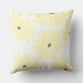 Tranquil Morning Yellow Flowers  クッション (裏面)