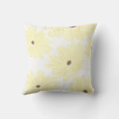 Tranquil Morning Yellow Flowers  クッション (裏面)