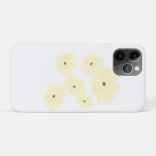 Tranquil Morning Yellow Flowers  Case-Mate iPhoneケース (裏面(横))