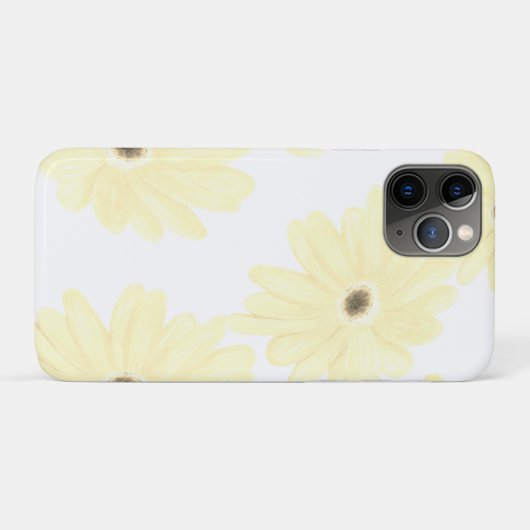 Tranquil Morning Yellow Flowers  Case-Mate iPhoneケース (裏面(横))