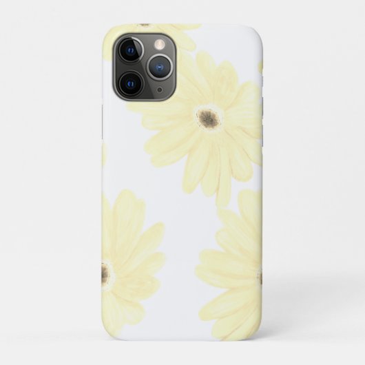 Tranquil Morning Yellow Flowers  Case-Mate iPhoneケース (裏)