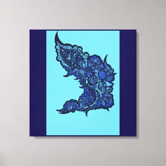 Tranquil Oasis キャンバスプリント (正面)