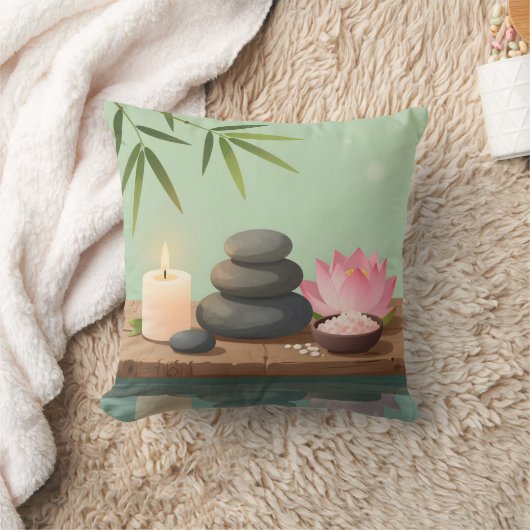 Tranquil Reflection - クッション (ブランケット)