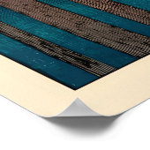 Tranquil River Wall Art Hasui Kawase Style, Calm ポスター (角)