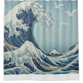 Tranquil Tides Shower Curtain シャワーカーテン