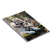 Tranquil Tiger Notebook – Elegant Animal Journal ノートブック (右側)
