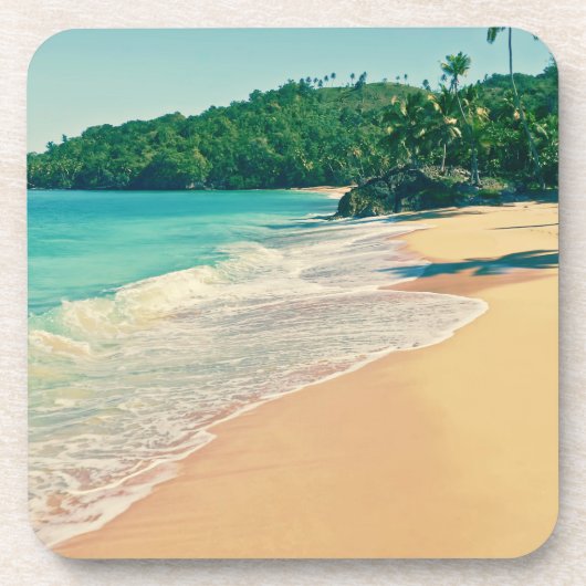 Tranquil Tropical Island Beach コースター (正面)