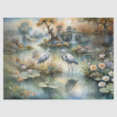 Tranquil Waters Decoupage 薄葉紙 (正面)
