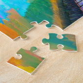 Tranquil Waters: Mt. Fuji's Reflection ジグソーパズル (側面)