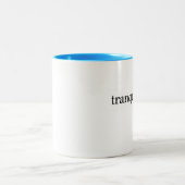 Tranquili茶ティーカップ ツートーンマグカップ (中央)