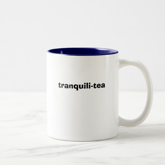 tranquili茶 ツートーンマグカップ (右)