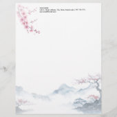 Tranquility Awaits レターヘッド (正面)