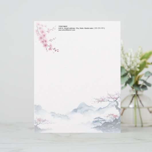 Tranquility Awaits レターヘッド (スタンド正面)