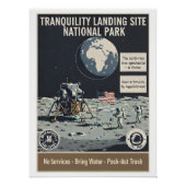 Tranquility Base Park - Poster ポスター (正面)