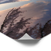 Tranquility of Mount Fuji Reflection ポスター (角)