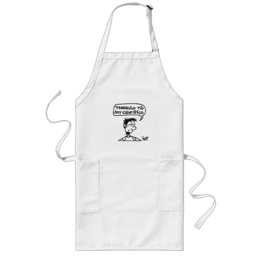 Tranquilo tío, soy científico ロングエプロン (正面)