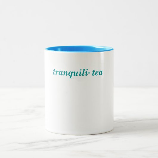 Tranquli茶マグ ツートーンマグカップ (中央)