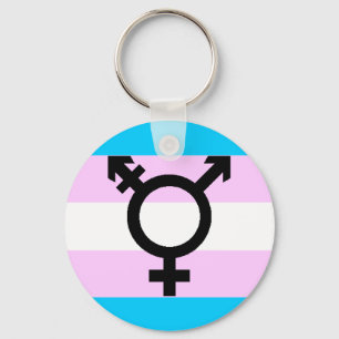 TRANSのプライドのkeychain -記号を用いる… キーホルダー