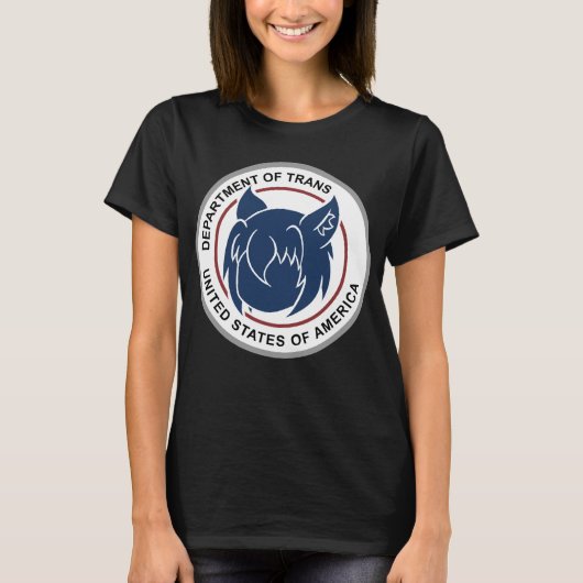 TRANSのロゴのTシャツのTraaTan Dept Tシャツ (正面)