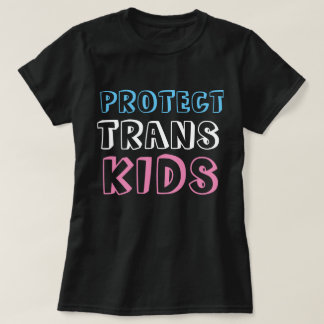 TRANSの子供LGBT TRANSの権利のTシャツを保護して下さい Tシャツ