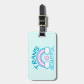 TRANSは美しいです ラゲッジタグ (正面縦)