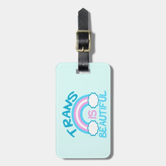 TRANSは美しいです ラゲッジタグ (正面縦)