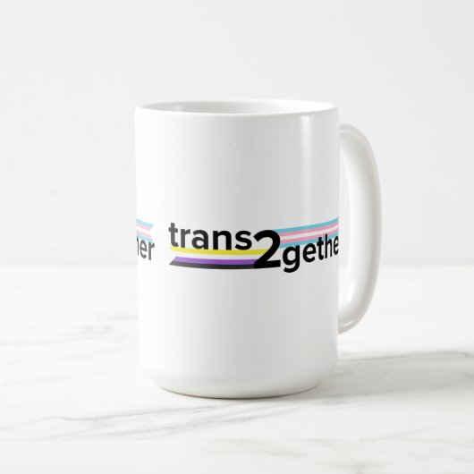 trans2gether mug コーヒーマグカップ (正面右)