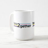 trans2gether mug コーヒーマグカップ (正面左)