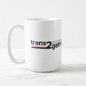 trans2gether mug コーヒーマグカップ (左)