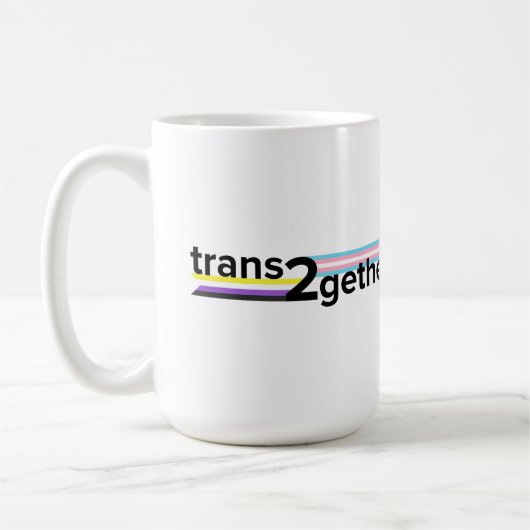 trans2gether mug コーヒーマグカップ (左)