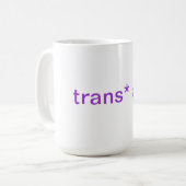 trans*の同盟国のマグ コーヒーマグカップ (正面左)