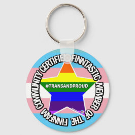 (Trans)認定FinnFam会員キーリング キーホルダー