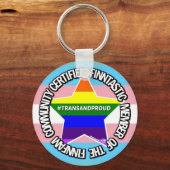 (Trans)認定FinnFam会員キーリング キーホルダー (正面)