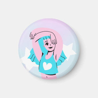 trans art on magnet マグネット