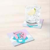 trans art on paper coaster スクエアペーパーコースター (インサイチュ)