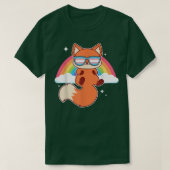 Trans Color GlでLGBTをサポートするかわいいかわいい Tシャツ (デザイン正面)