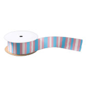 trans flag pattern satin ribbon サテンリボン (リール)