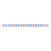 trans flag pattern satin ribbon サテンリボン (正面)