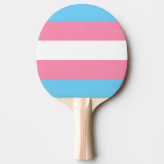 Trans flag ping pong paddle 卓球ラケット