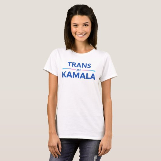 TRANS for Kamala Harris Tシャツ (正面フル)