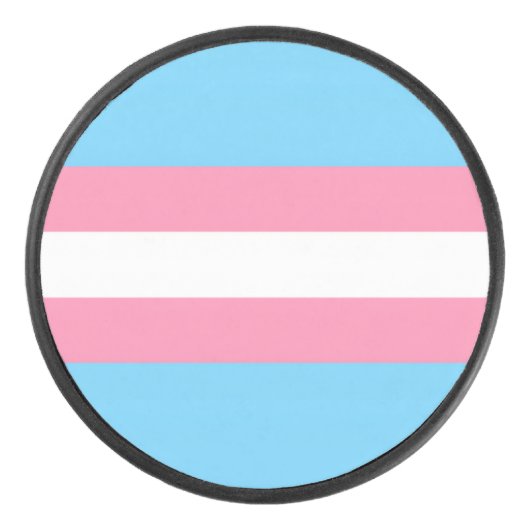 trans hockey puck アイスホッケーパック (正面)