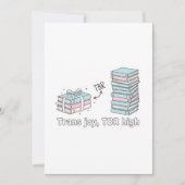 Trans Joy, TBR High – LGBTQ Reading Pride 招待状 (正面)