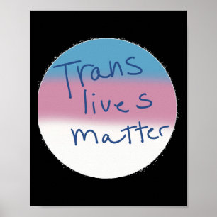 Trans Masc Pin Transgender Lives Pinの作成 ポスター