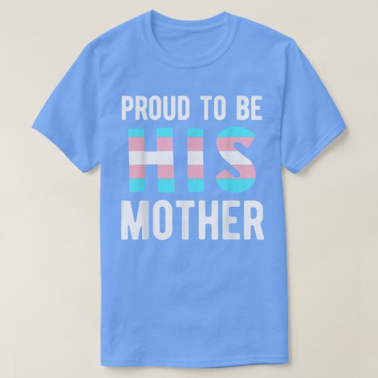 Trans Mom Transgender Mother TransmanサポートLGB Tシャツ (デザイン正面)