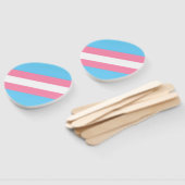 trans party decor hand fans ハンドファン (組立なし)