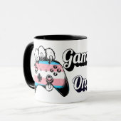 Trans Pride Game On Tiger Paw Controller Mug 2026 マグカップ (正面左)