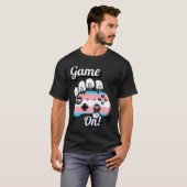 Trans Pride Game On Tiger Paw Controller Shirt 26 Tシャツ (正面フル)