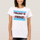 Trans Pride Tシャツ (正面)